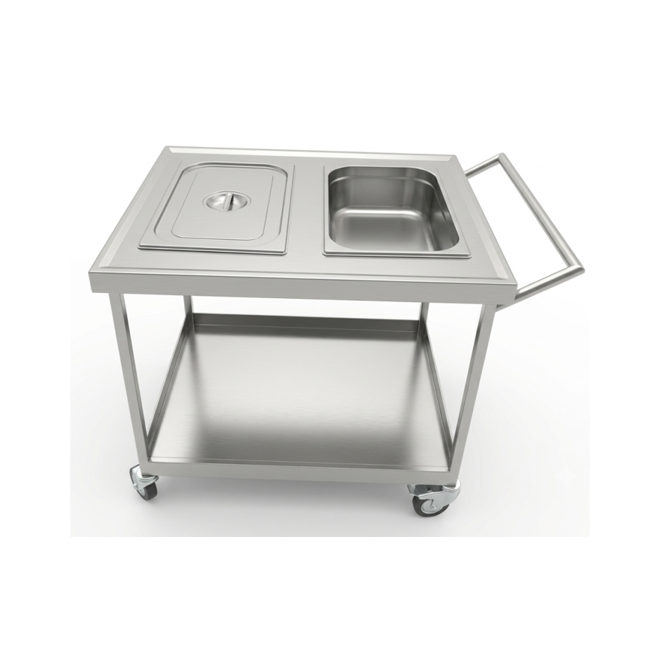 soiled-dish-receiver-table